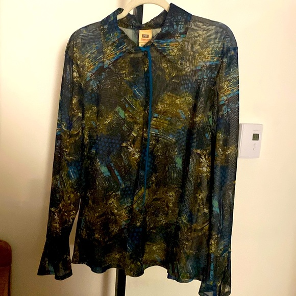 Faded Glory 90s mesh top size 22/24W - Picture 2 of 6